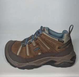 NEW Keen Womens Circadia Low Height Leather Waterproof Hiking Shoes Sz 6 brown